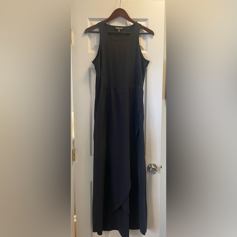 Black Cutout crusher Dress
